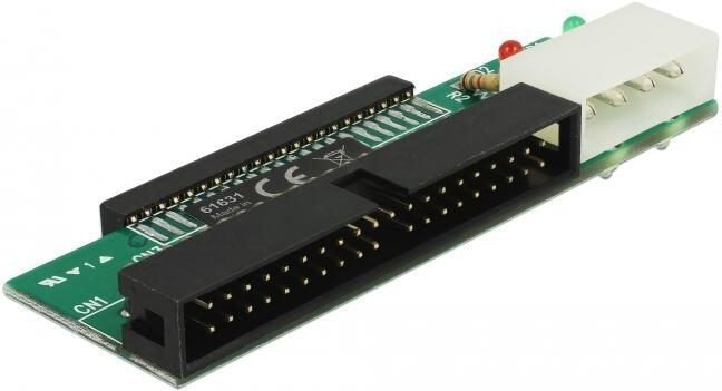 DeLOCK Adapter 3.5" IDE 40 Pin Stecker zu 2.5" IDE HDD / SSD 44 Pin Buchse
