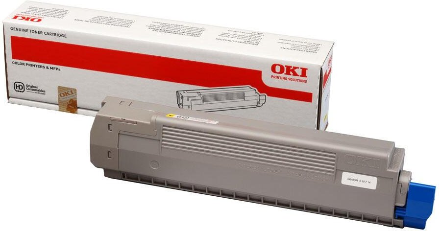 OKI Original Toner gelb 7.300 Seiten (44643001)