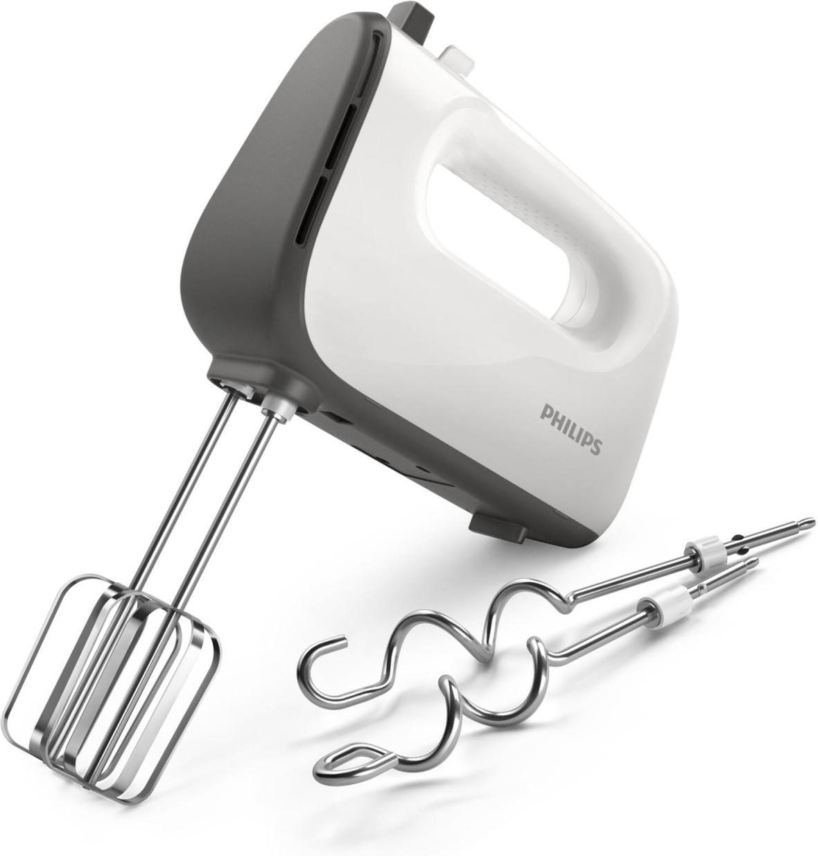 Thumbnail - Philips Viva Collection HR3740 - Handmixer - weiß/kaschmirgrau