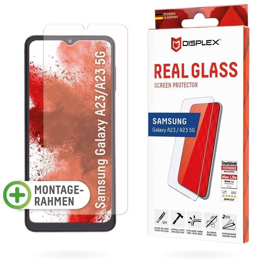 DISPLEX Panzerglas Displayschutz für Samsung Galaxy A23/ A23 5G