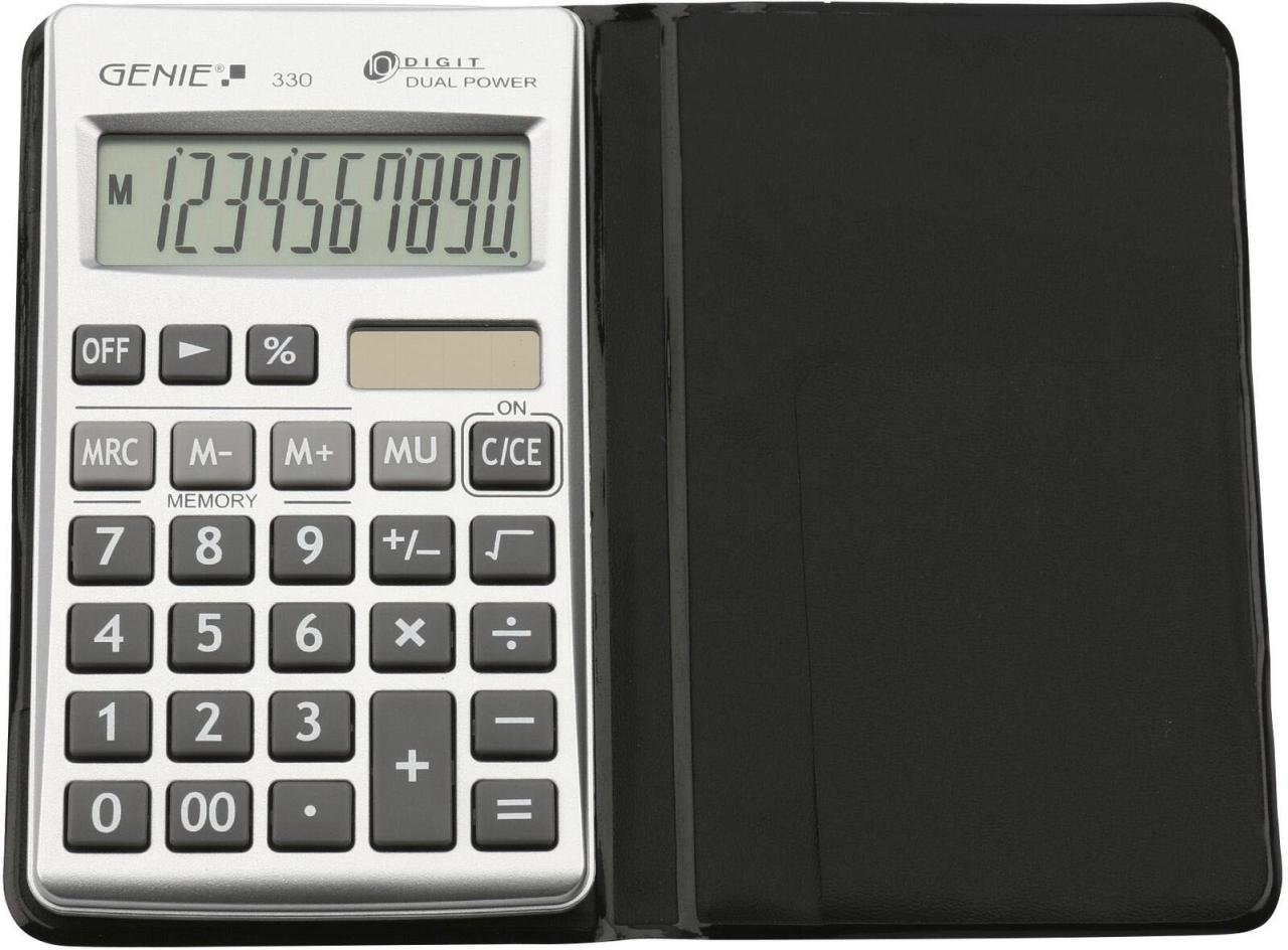 Thumbnail - GENIE Taschenrechner 330 silber