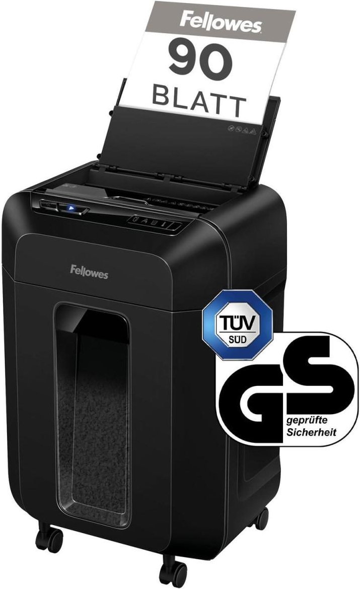 Fellowes Automax 90M Aktenvernichter mit Partikelschnitt