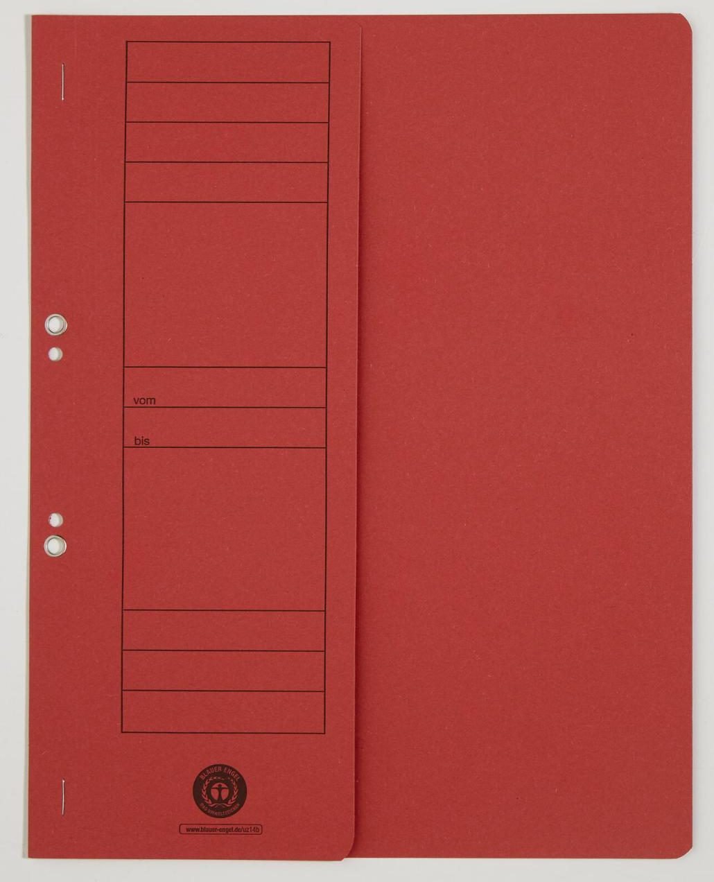 Ösenhefter DIN A4 rot