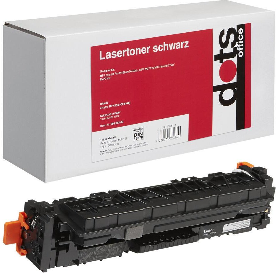 dots Toner kompatibel zu HP 410X (CF410X) schwarz