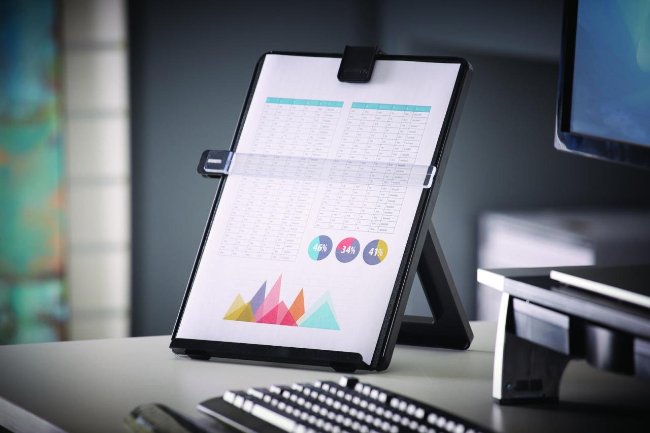 Fellowes Konzepthalter schwarz