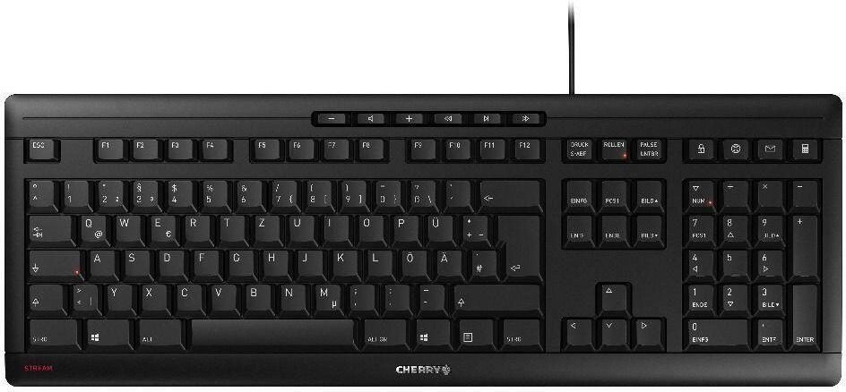 CHERRY Stream 2019 Tastatur schwarz