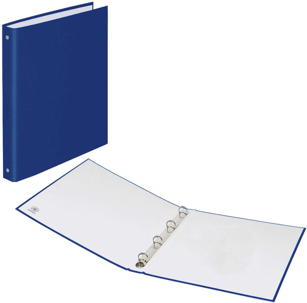 DONAU Ringbuch 4-Ringe DIN A4 3.5 cm blau