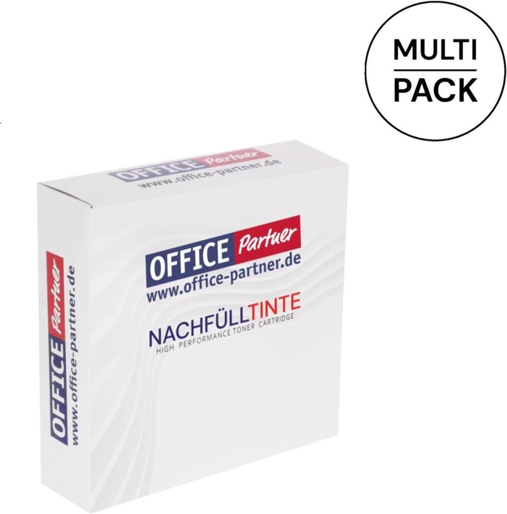 OFFICE-Partner Premium Nachfülltinte - alternativ zu Epson EcoTank 105/106 - 5er Multipack