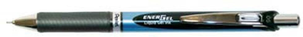 Pentel EnerGel BLN75 Gelschreiber schwarz/blau 0,25 mm - Schreibfarbe schwarz