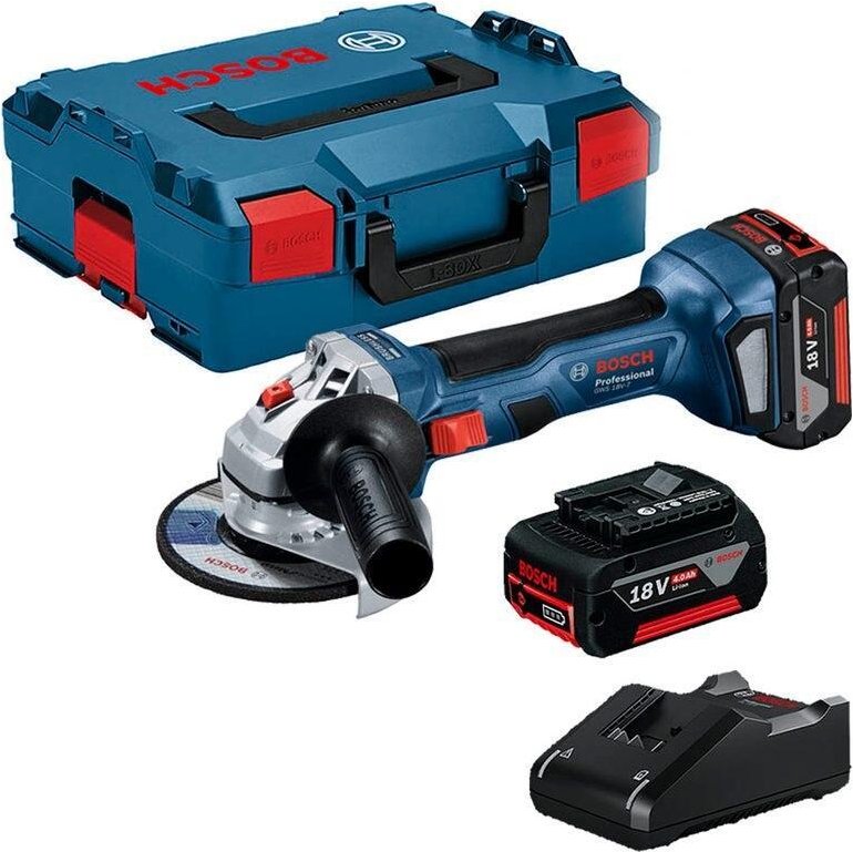 BOSCH Professional Akku-Winkelschleifer-Set 06019H9005