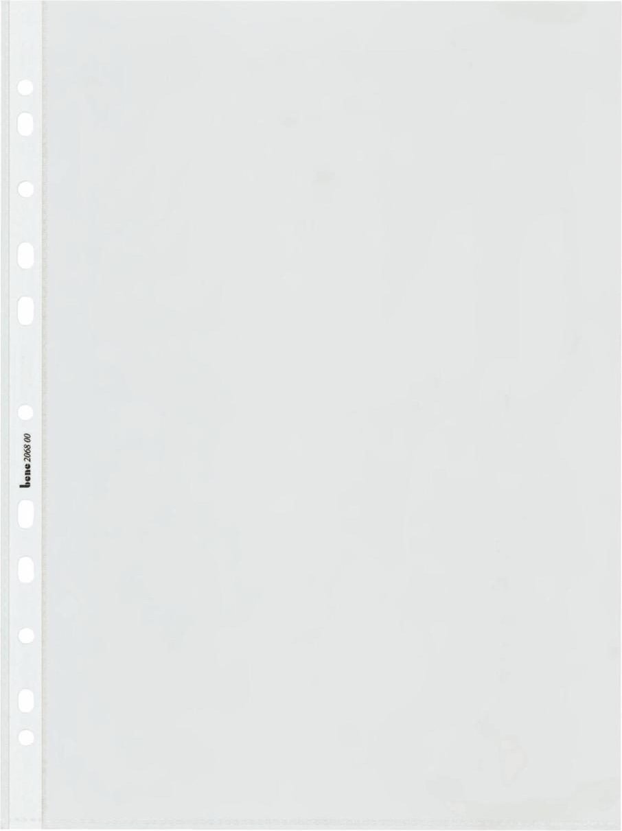 Thumbnail - bene Prospekthüllen DIN A4 0.1 mm glasklar