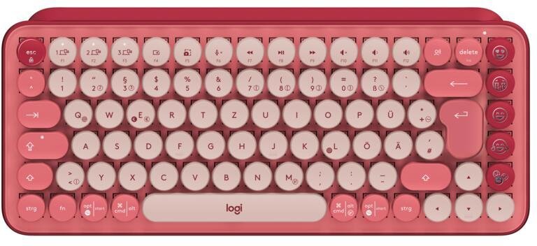 Logitech POP Keys Heartbreaker kabellose Tastatur