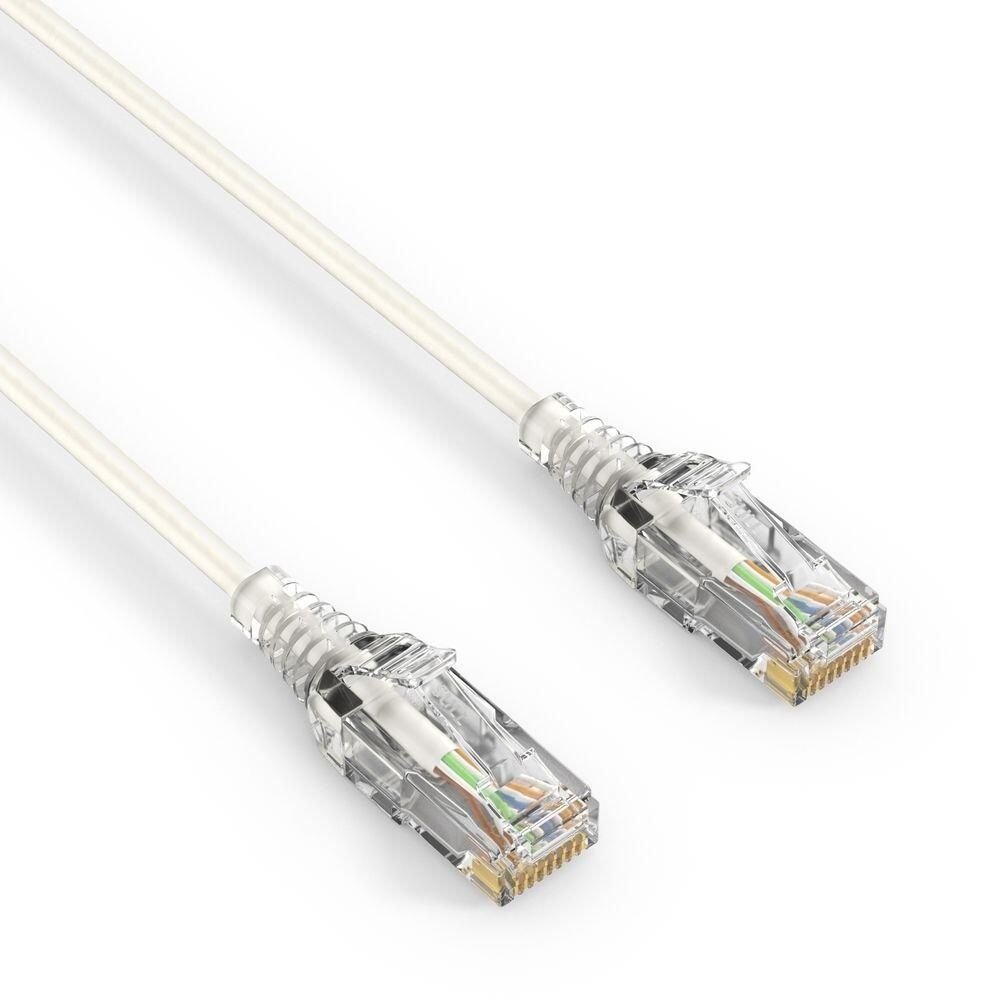 PureLink CAT 6 Patchkabel. SLIM - UTP - LSOH - weiß - 0,50m