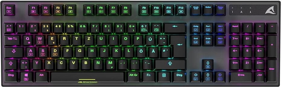 Sharkoon SKILLER SGK20 Gaming-Tastatur, Huano Brown
