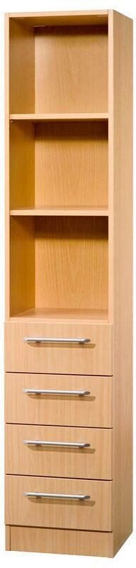 HAMMERBACHER Regalschrank 7600 RE, V7600/6/6/RE buche