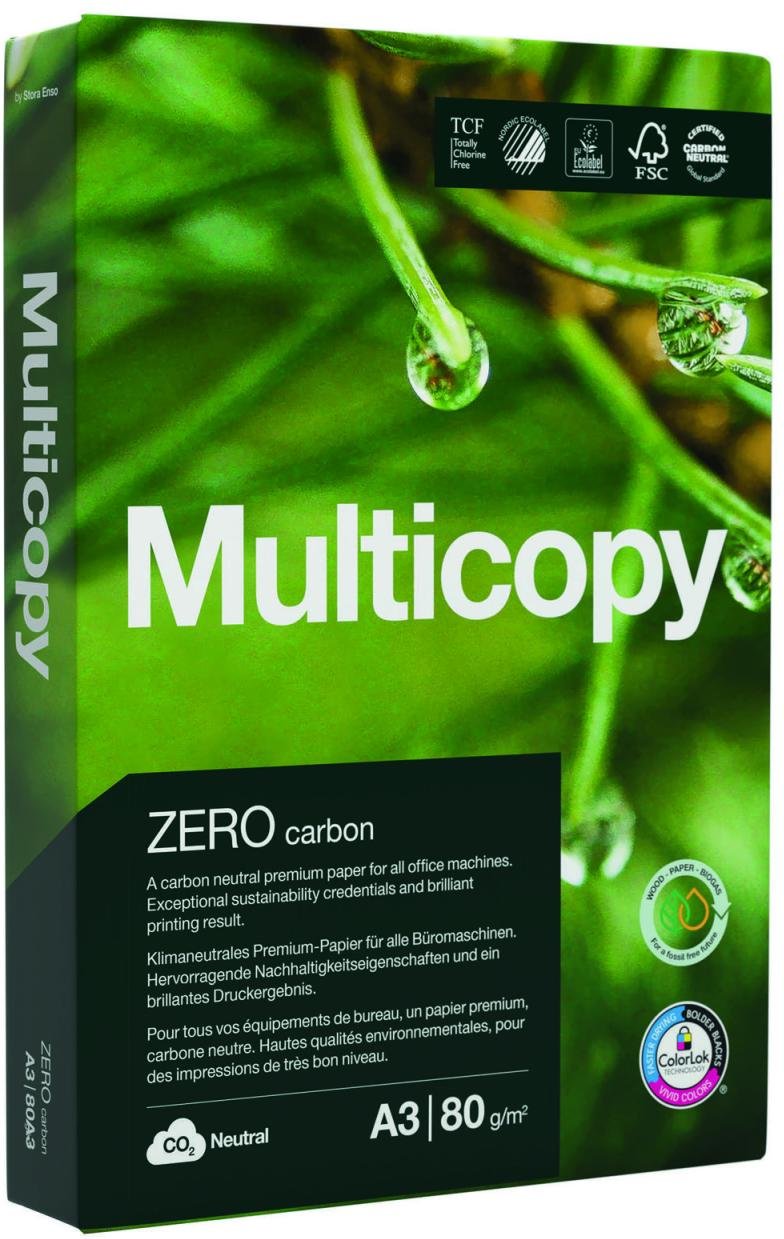 Multicopy Kopierpapier DIN A3 80 g/m²