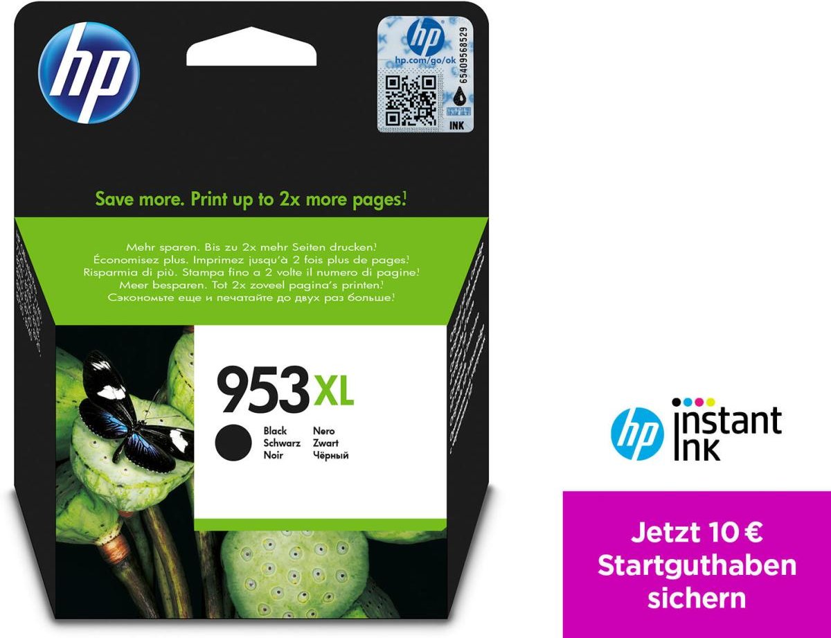 HP Original 953XL Druckerpatrone - schwarz (L0S70AE)