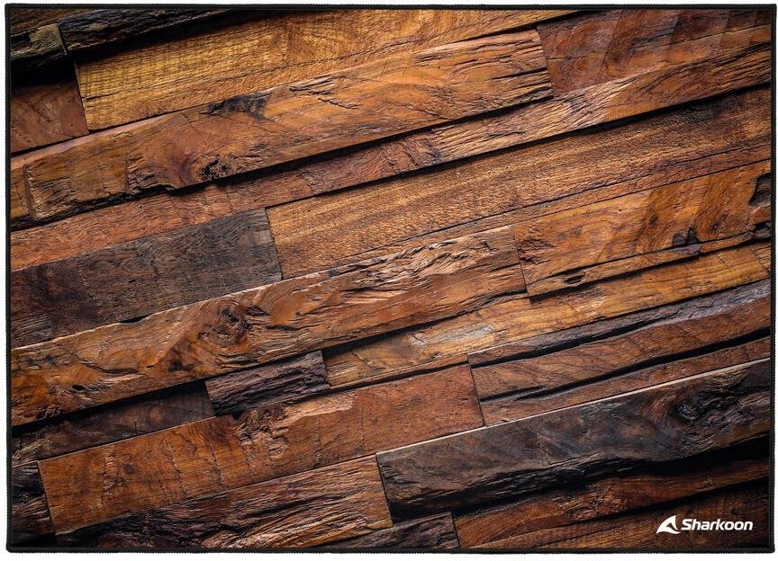 Sharkoon SFM12 - Wood Bodenschutzmatte