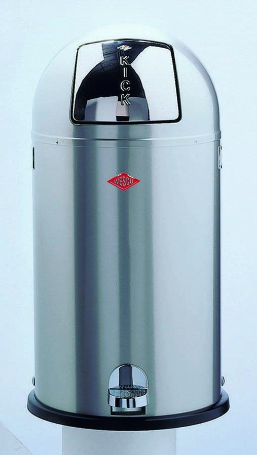 WESCO Mülleimer 40,0 l neusilber