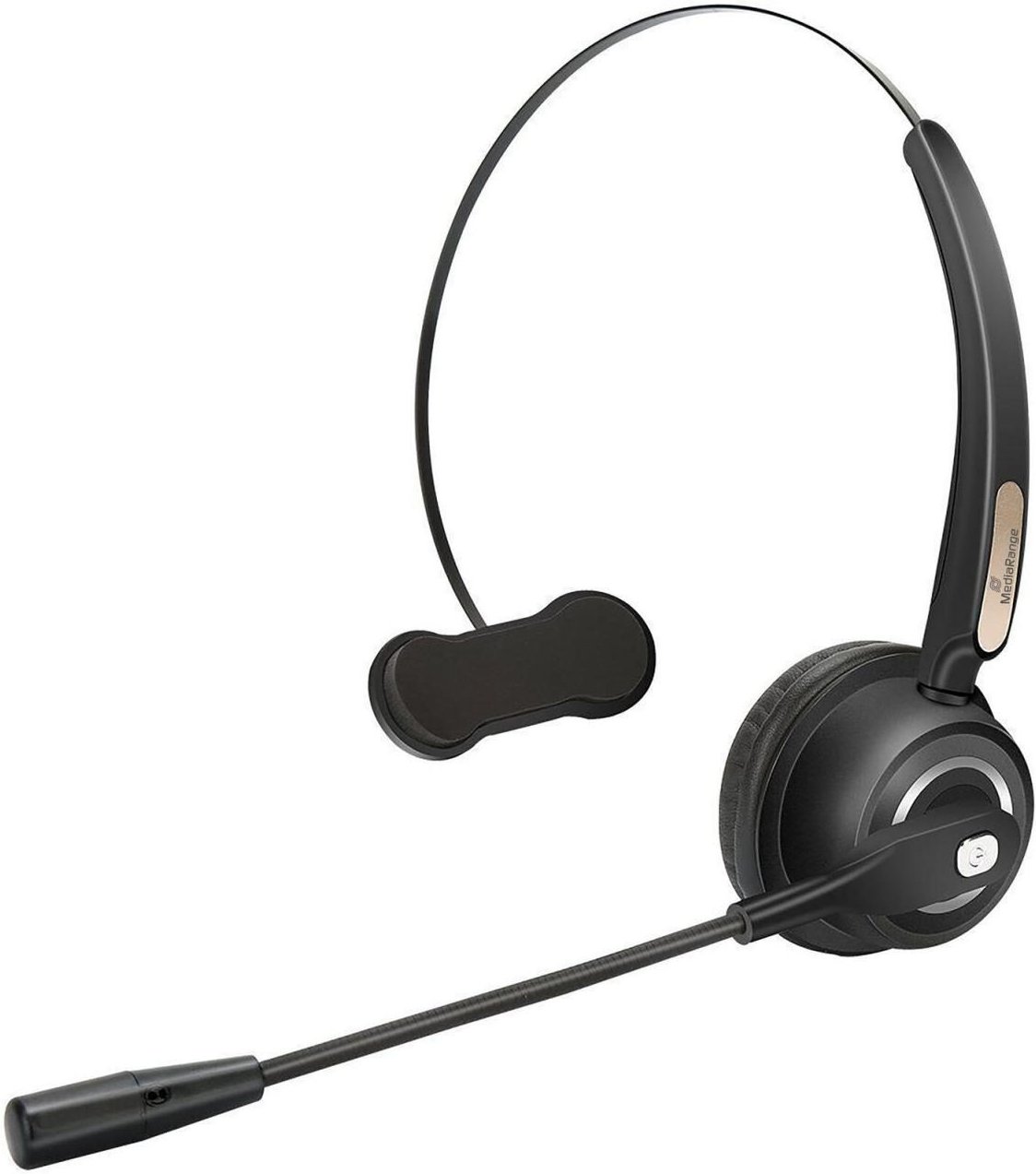 Thumbnail - MediaRange Bluetooth-Headset MROS305 schwarz