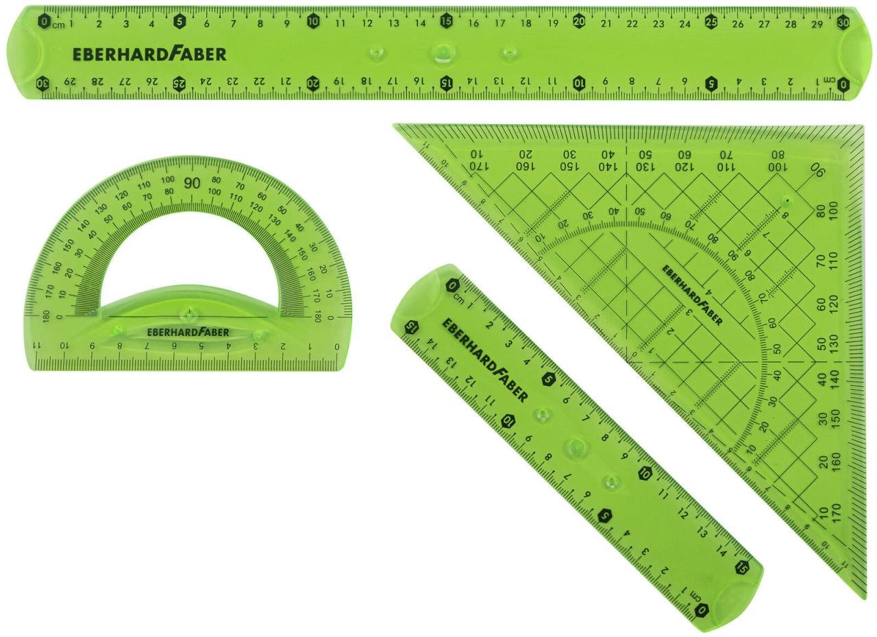 EBERHARD FABER Geometrie-/Zeichenset Kunststoff