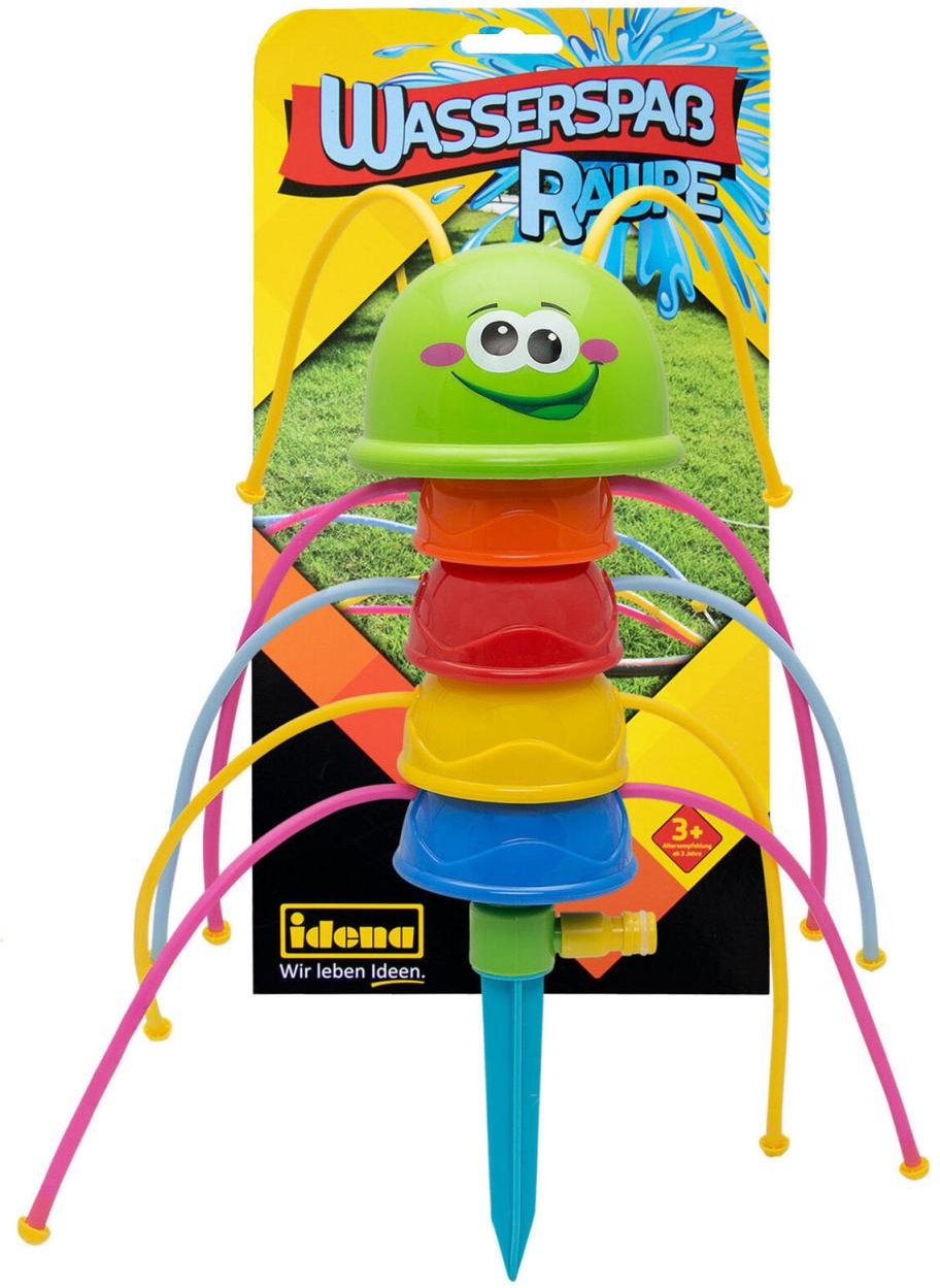 Idena Kinder-Wassersprinkler Raupe mehrfarbig