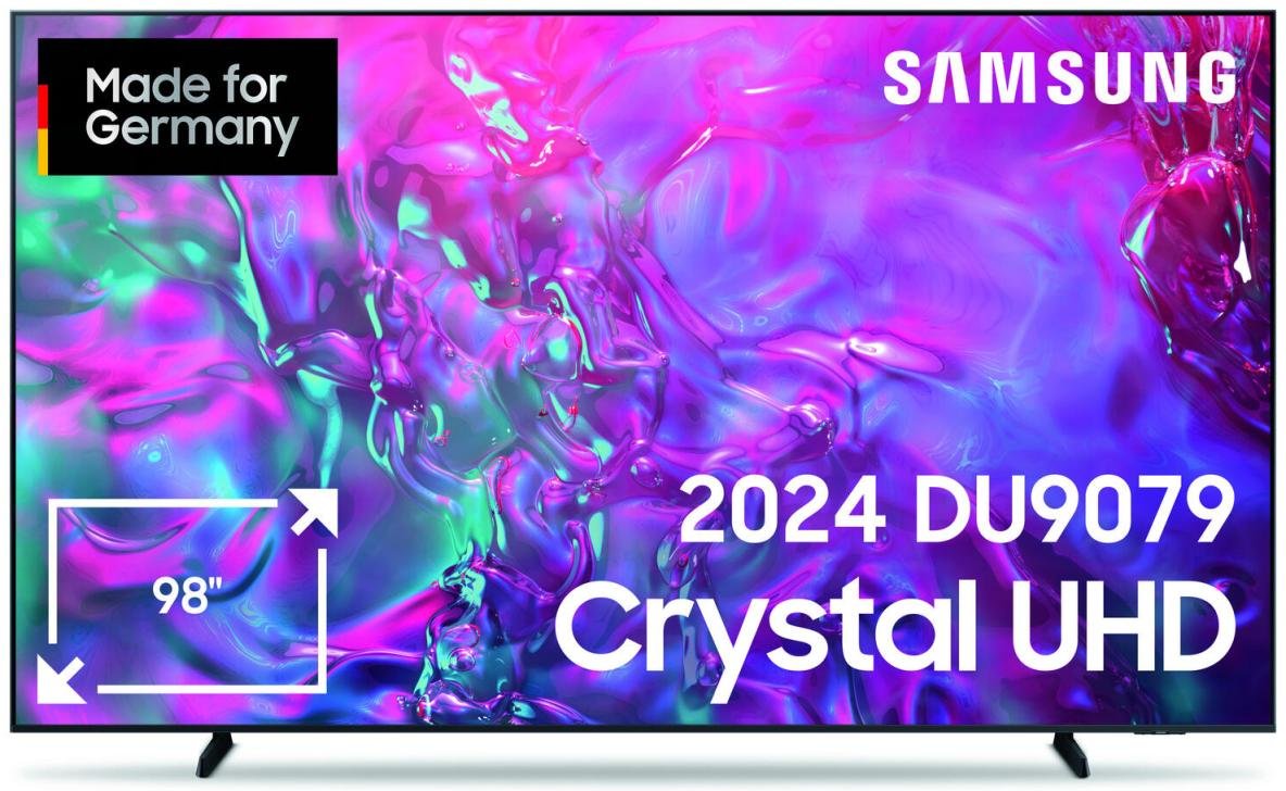 Thumbnail - Samsung 98DU9079 Crystal UHD Smart TV 249 cm 98 Zoll