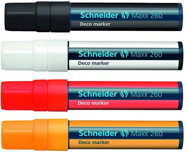 Schneider Maxx 260 Kreidemarker 5.0 - 15.0 mm Schwarz