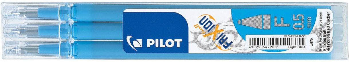 PILOT Tintenrollerminen 0.3 mm hellblau