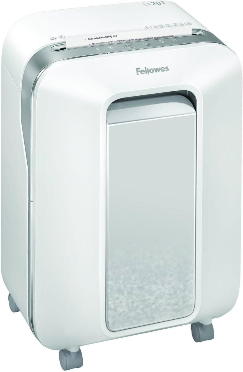 Fellowes Powershred LX 201 Aktenvernichter mit Partikelschnitt