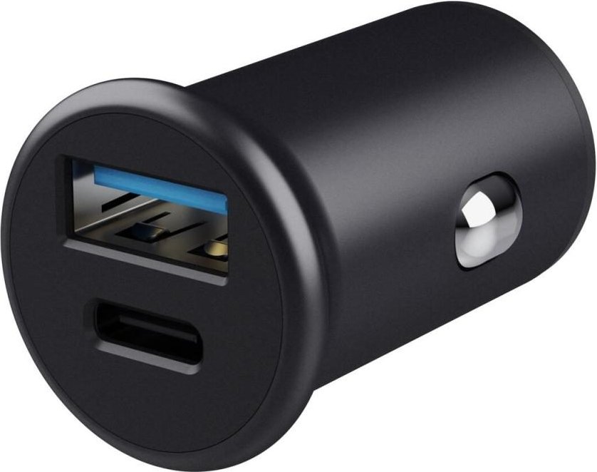 Trust Maxo Schnelles 38-W-Ladegerät fürs Auto mit USB-C und USB-A
