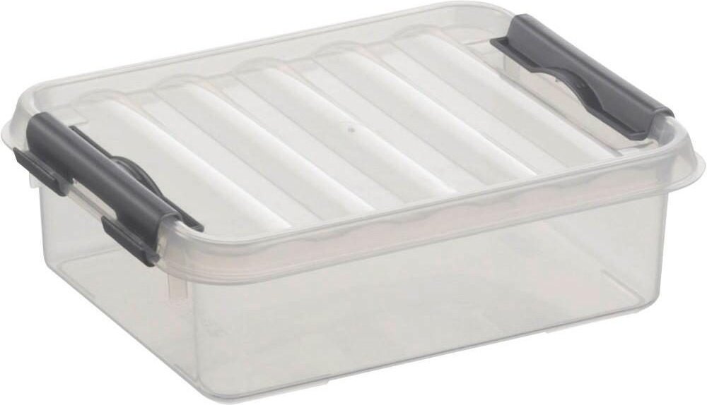 Thumbnail - sunware Q-line Aufbewahrungsbox 1,0 l 20,0 x 15,0 x 6,0 cm - transparent