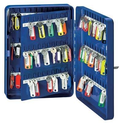 Thumbnail - WEDO Schlüsselkasten mit 110 Sicherheitsschloss blau