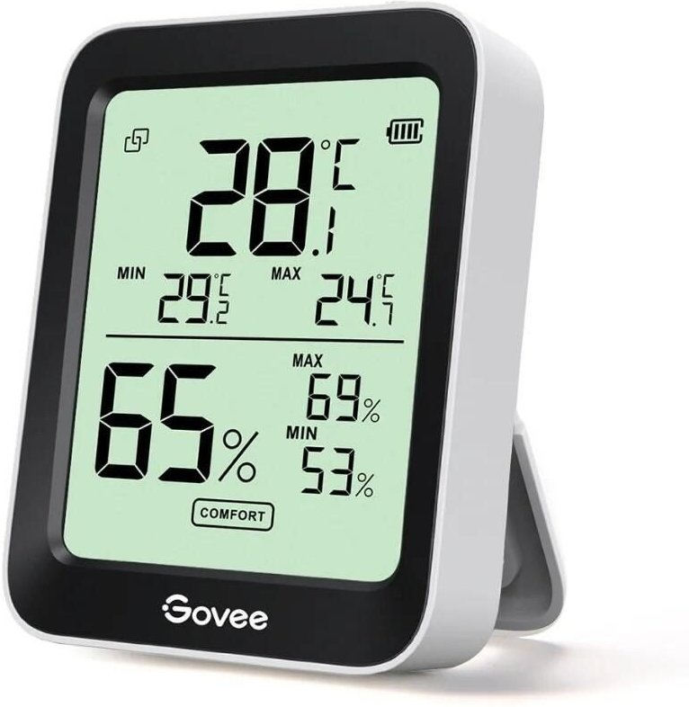 Thumbnail - Govee Bluetooth Thermometer-Hygrometer with Screen