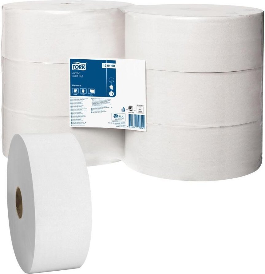 TORK Jumbo-Toilettenpapier T1 Universal 1-lagig