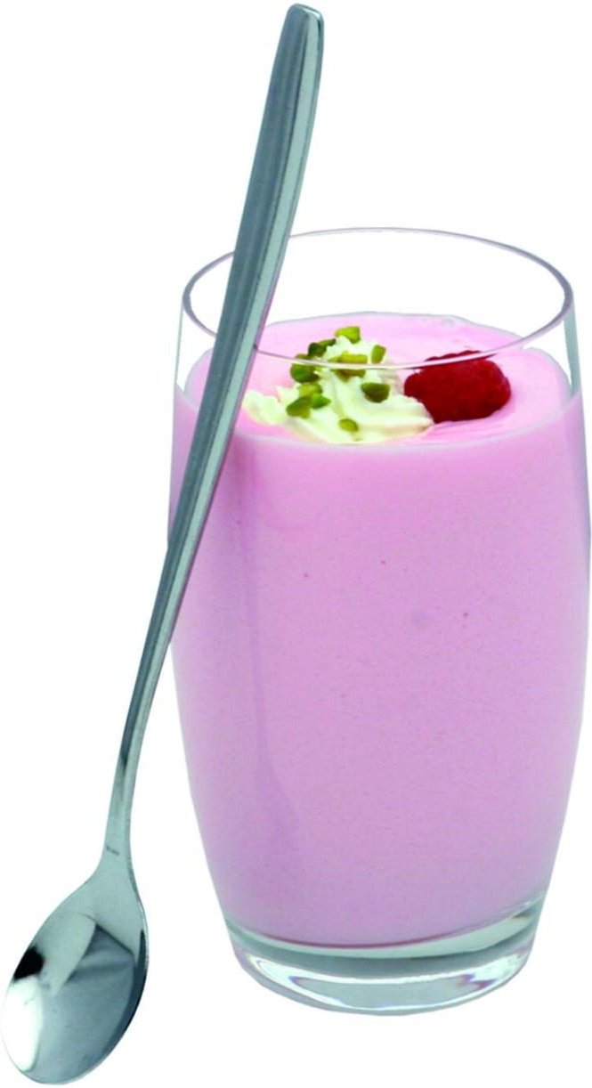 chg Langstiellöffel silber Edelstahl