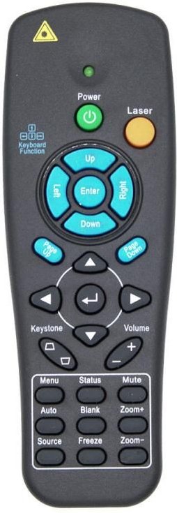 codalux Fernbedienung für VIVITEK 5041841300, 5041818400, A-00005409, 5041827500, A-00008142