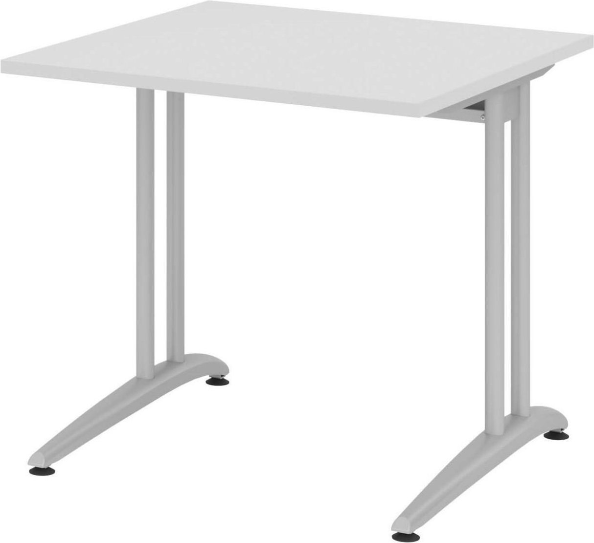 HAMMERBACHER Schreibtisch VBS08/5/S lichtgrau