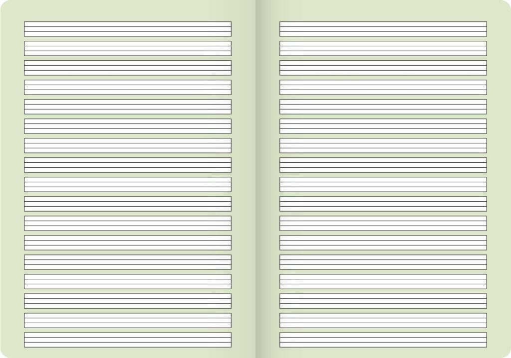 BRUNNEN Schulheft liniert DIN A4 16 Blätter