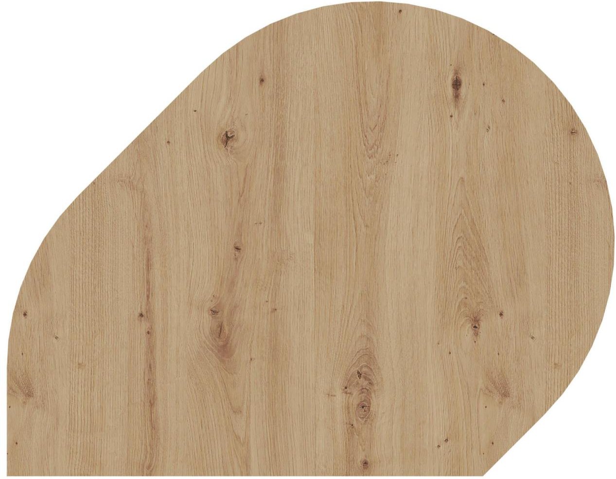 HAMMERBACHER Anbautisch höhenverstellbar VQA81/R/G asteiche