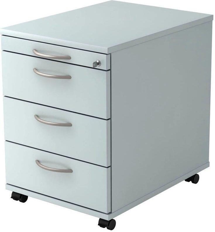 HAMMERBACHER Rollcontainer VAC30/5/5/BM lichtgrau