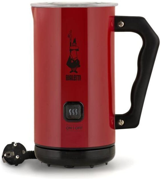 0 Bialetti Mk02 elektrischer Milchaufschäumer - rot