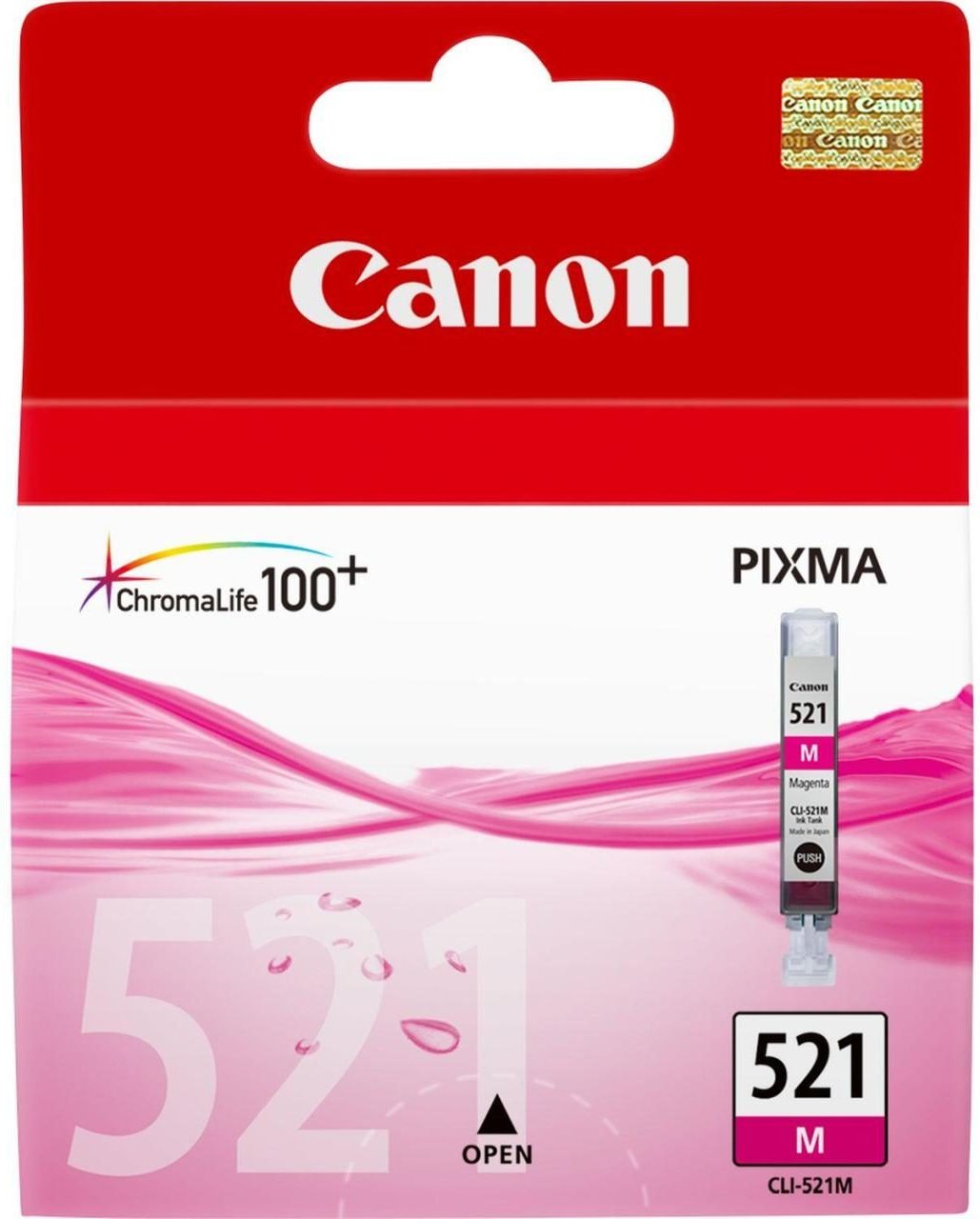 Canon Original CLI-521M Druckerpatrone - magenta 500 Seiten