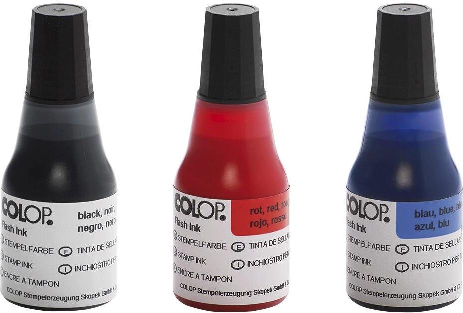 COLOP Stempelfarbe 25,0 ml blau