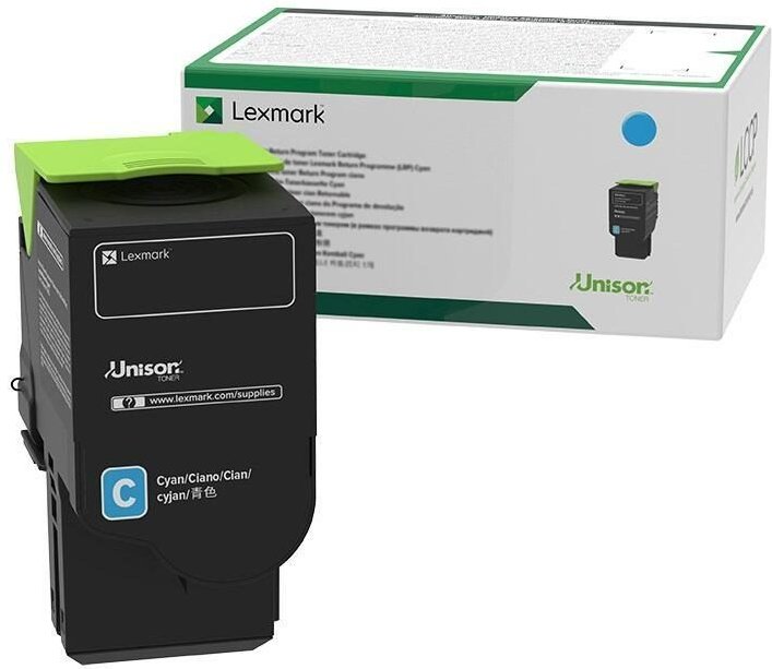 Lexmark Original Toner Standard Variante - CS/CX421 cyan 5000 Seiten (78C0X20)