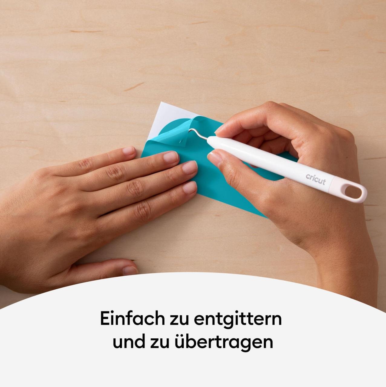 Cricut Farbverändernde Vinylfolie permanent 30.5 cm x 61 cm hellblau