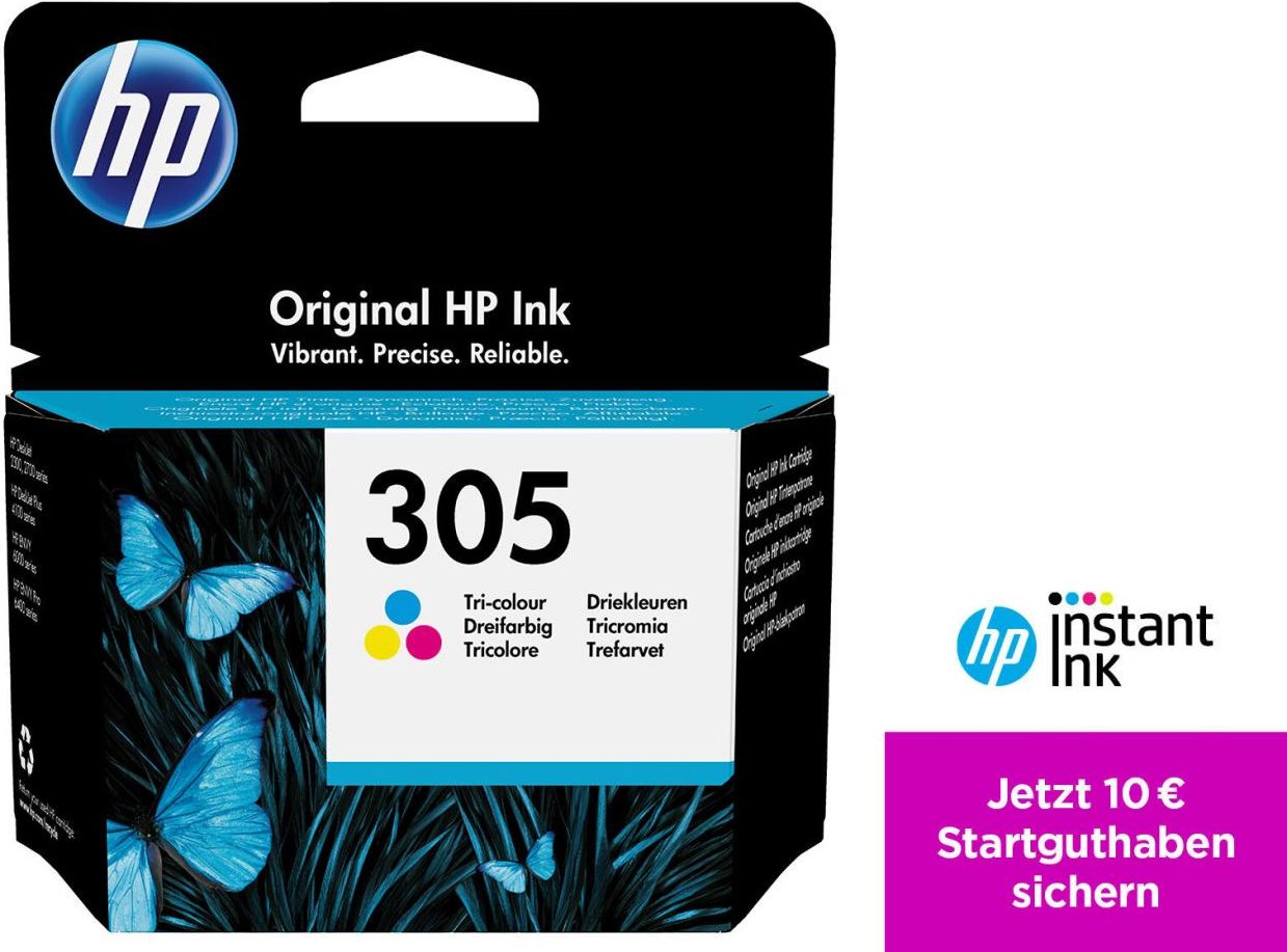 HP Original 305 Druckerpatrone - cyan, magenta, gelb (3YM60AE)