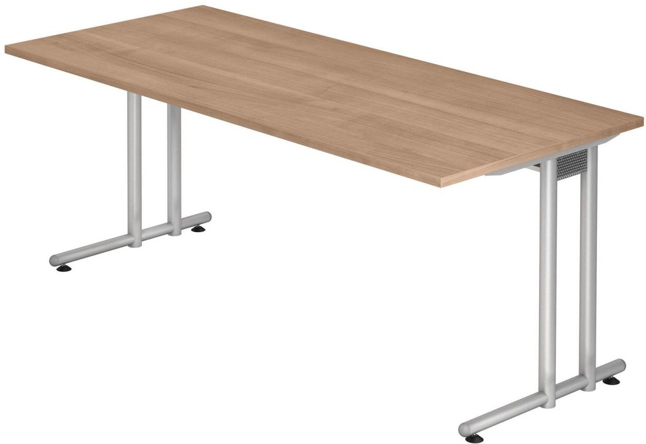 HAMMERBACHER Schreibtisch VNS19/N/S nussbaum