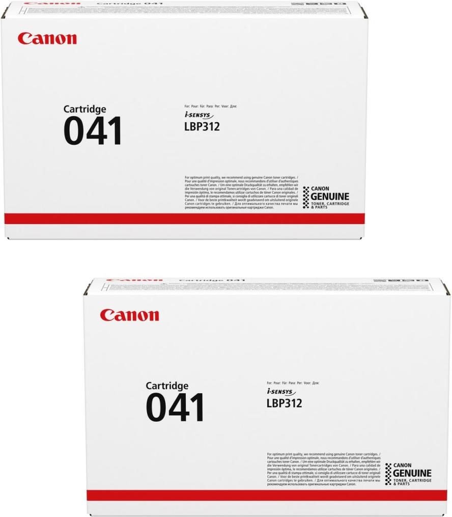 Canon Original Toner 041 Doppelpack schwarz (OP0452C002DP)