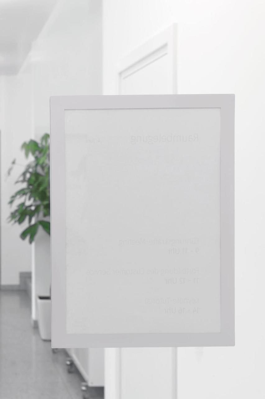 Thumbnail - magnetoplan Magnetrahmen selbstklebend A5 silber